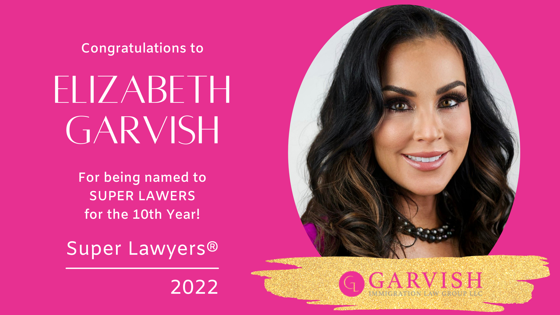 Elizabeth Garvish Super Lawyers 2022 10 Years
