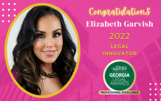 Elizabeth Garvish, Georgia Legal Awards, Legal Innovator, Daily Report