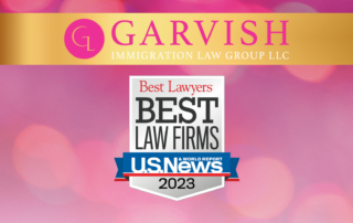 2023 Best Law Firms Award US News and World Report Immigration Law