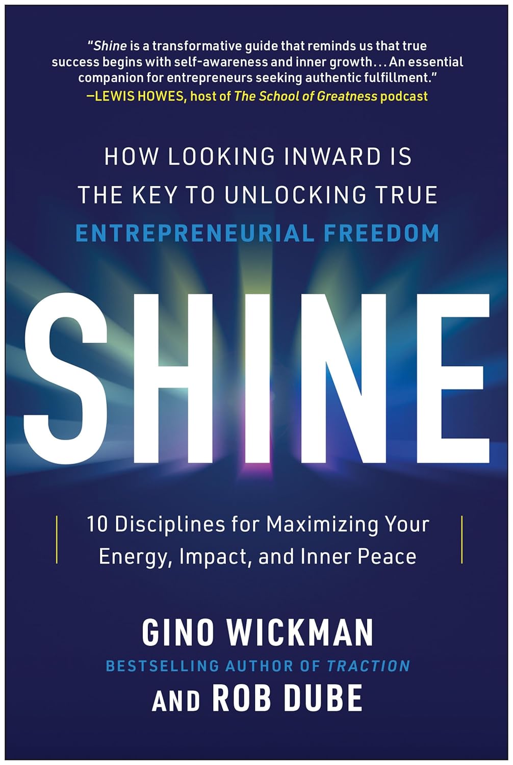 Entrepreneurs often have a burning need to succeed. But that same relentless brilliance that propels you in your career can take a toll on your teams, personal relationships, and even your health. Gino Wickman, bestselling author of Traction, teams up with mindfulness expert Rob Dube to help readers strike a crucial balance between those inner and outer worlds while taking your success to new heights.